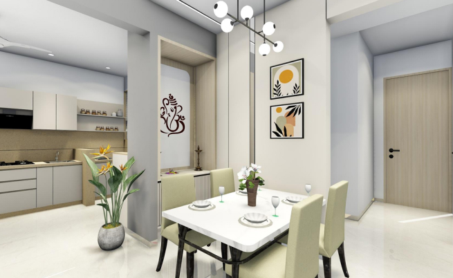 Living & Kitchen area 04