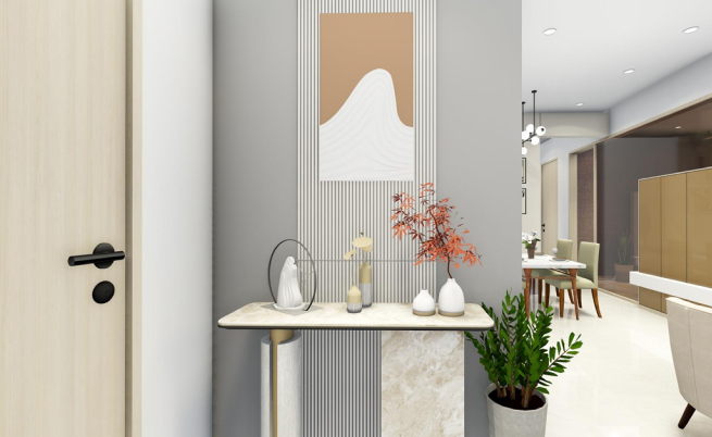 Living & Kitchen area 06