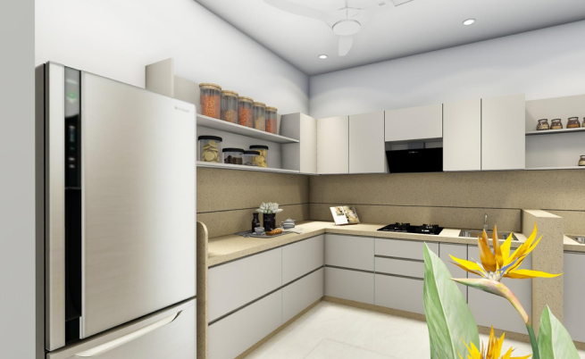 Living & Kitchen area 09